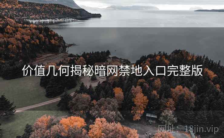 价值几何揭秘暗网禁地入口完整版