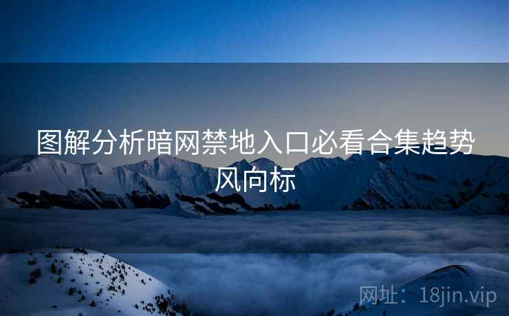 图解分析暗网禁地入口必看合集趋势风向标